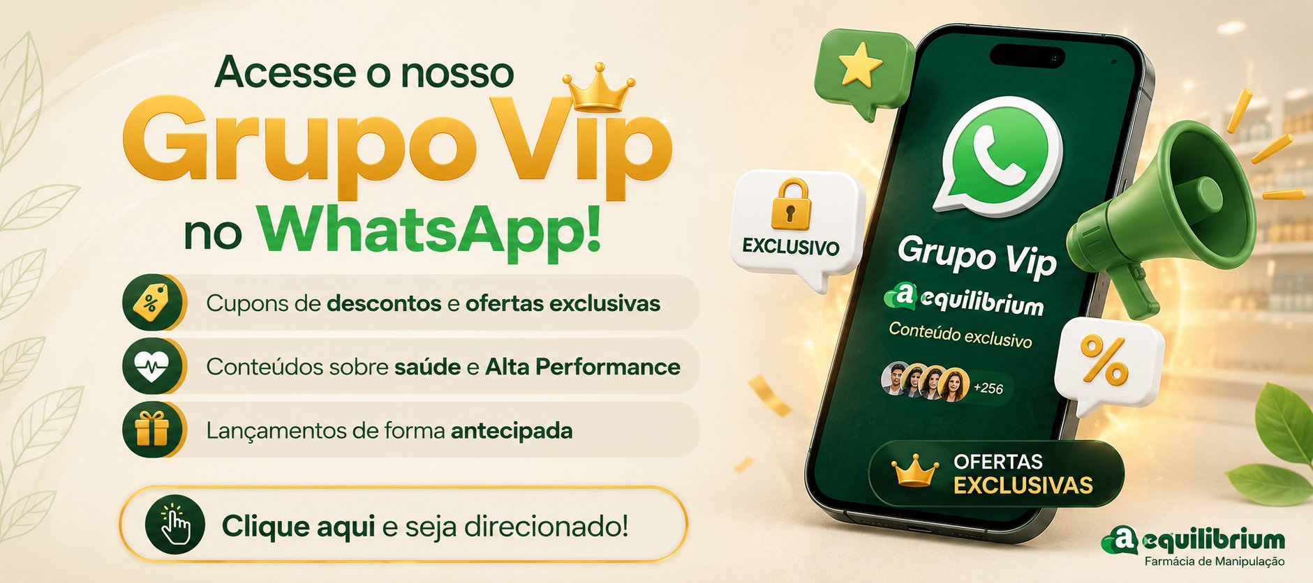 Acesse o Grupo VIP no WhatsApp